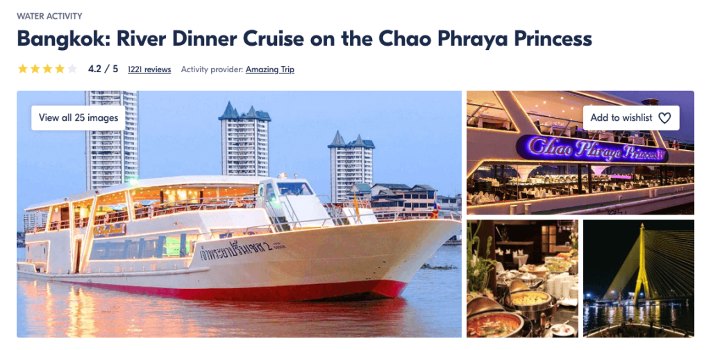 chao-phraya-princess-bangkok, Bangkok: River Dinner Cruise on the Chao Phraya Princess