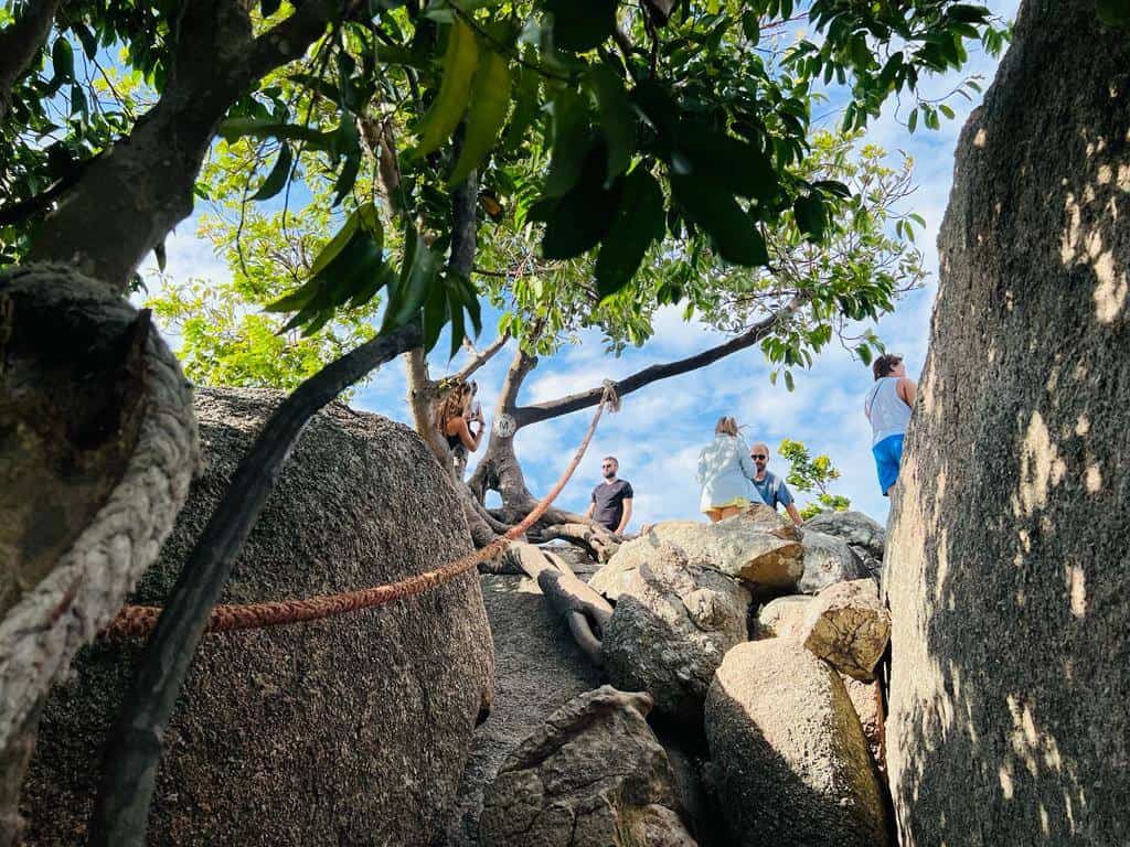 john-suwan viewpoint hiking, koh tao island, thailand